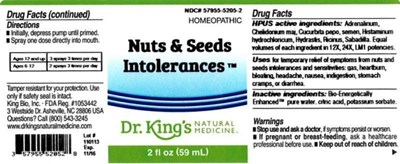 Image Description (Nuts And Seeds Intolerances)